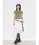 レース アシメロングスカート