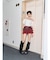 ボリュームチュールティアードパンツ