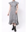 シャーリングシャツワンピース