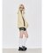 ダブルボタンフェイクレザーショートパンツ