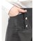ダブルボタンフェイクレザーショートパンツ