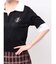 シャツレイヤードポロニット