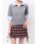 シャツレイヤードポロニット