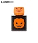 LUSH ザ パンプキンティーライトボム バスボム 入浴剤 ハロウィン 数量限定 ギフト プレゼント カボチャ 香り お風呂 保湿 癒やし コスメ ラッシュ 公式