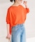 《WEB限定カラー有り / 追加》ICE FINE 5分袖ボートネックニット