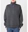 スウェットライクハーフジップニット