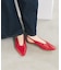 《WEB限定カラー有り》Spick & Span スプリングバックフラット