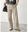 《一部店舗+WEB限定カラー有り》バックサテンストレッチベイカーパンツ