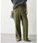 《一部店舗+WEB限定カラー有り》バックサテンストレッチベイカーパンツ