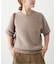 《新色 / 追加》FOX/ALPACAハーフスリーブニット