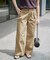 ラチネバックイージーストレートパンツ