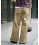 ラチネバックイージーストレートパンツ