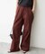 ラチネバックイージーストレートパンツ