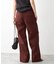 ラチネバックイージーストレートパンツ