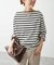 ボートネックロングスリーブTシャツ