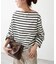 ボートネックロングスリーブTシャツ