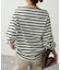 ボートネックロングスリーブTシャツ