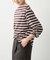 ボートネックロングスリーブTシャツ