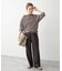 ボートネックロングスリーブTシャツ
