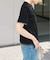 ベロアレイヤードTシャツ
