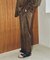 《別注カラー有り》ARCHIVE STANCE / アーカイブスタンス lace hem pants
