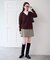 ウールVネックニット