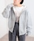 LOW CLASSIC Lc / ロウ クラシック エルシ LOW NAPPING SWEAT ZIPUP Hoodie
