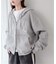 LOW CLASSIC Lc / ロウ クラシック エルシ LOW NAPPING SWEAT ZIPUP Hoodie