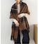 Spick & Span カシミヤチェックストール