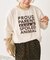 Mixta /ミクスタ CREW NECK SWEAT クルーネックスウェット