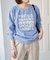 Mixta /ミクスタ CREW NECK SWEAT クルーネックスウェット