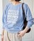 Mixta /ミクスタ CREW NECK SWEAT クルーネックスウェット