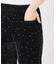 VIAN / ヴィアン スターダストグリッターベルベットイージーワイドパンツ
