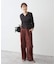 kiehtova /キエトヴァ LAYERED SHEER CROSS CARDIGAN カーディガン