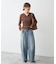 kiehtova /キエトヴァ LAYERED SHEER CROSS CARDIGAN カーディガン