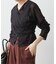 kiehtova /キエトヴァ LAYERED SHEER CROSS CARDIGAN カーディガン