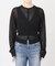 kiehtova /キエトヴァ LAYERED SHEER CROSS CARDIGAN カーディガン
