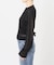 kiehtova /キエトヴァ LAYERED SHEER CROSS CARDIGAN カーディガン