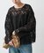 《セットアップ可》brushed lace ブラウス
