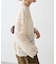 《セットアップ可》brushed lace ブラウス