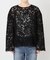 《セットアップ可》brushed lace ブラウス