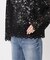 《セットアップ可》brushed lace ブラウス