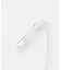 Soierie / ソワリー Raw edge clip necklace