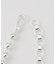 Soierie / ソワリー Chrome spike necklace(2P)