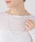 Soierie / ソワリー Chrome spike necklace(2P)