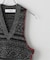 PROVOKE/プロヴォーク fair isle vest