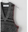 PROVOKE/プロヴォーク fair isle vest
