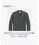 GF　スーピマコットン　ストレッチピケ　ロングスリーブポロシャツ　Slim Fit