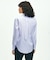 スーピマコットンストレッチ ベンガルストライプ ボタンダウンシャツ Classic Fit