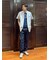 ◆オンラインストア限定◆LOGO Series　ビッグGFロゴ　ショートスリーブ　スポーツシャツ　Traditional Fit
